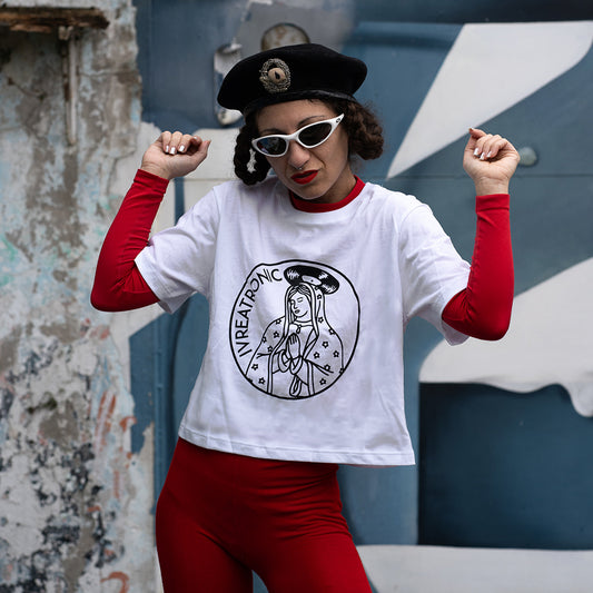 T-shirt crop Iconic Madonna